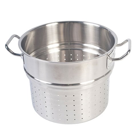 18-8 STAINLESS STEEL PASTA INSERT/COLANDER