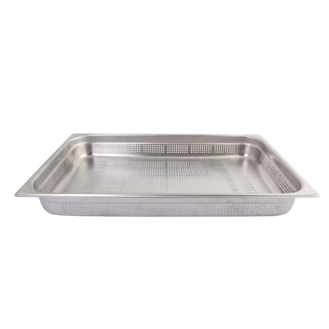 18-8 STAINLESS STEEL PERFORATED GN PAN