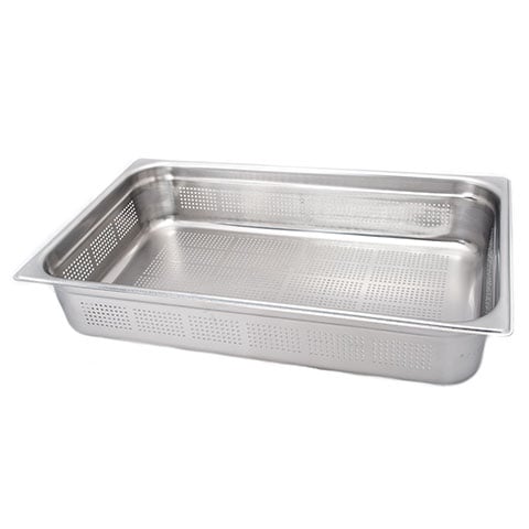 18-8 STAINLESS STEEL PERFORATED GN PAN