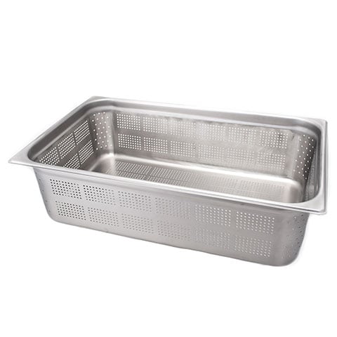 18-8 STAINLESS STEEL PERFORATED GN PAN