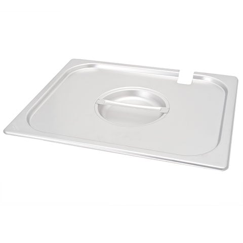 18-8 STAINLESS STEEL GN PAN SLOTTED LID