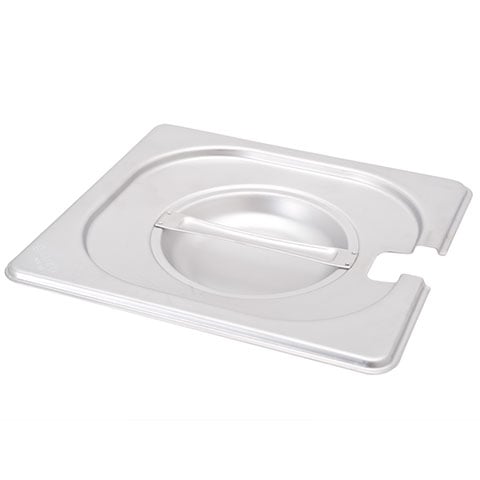 18-8 STAINLESS STEEL GN PAN SLOTTED LID