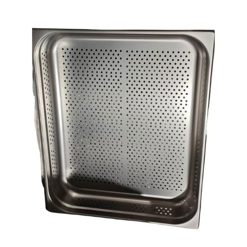 Steelcraft By Safico Stainless Steel Perforated GN Pan 2/1 Size, 65mm Deep, Thickness 0.8mm