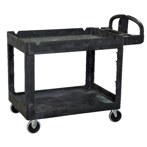 STRUCTURAL FOAM 2 TIER UTILITY CART/TROLLEY