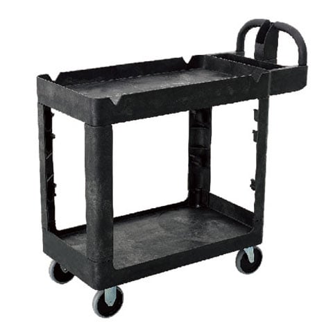 STRUCTURAL FOAM 2 TIER UTILITY CART/TROLLEY