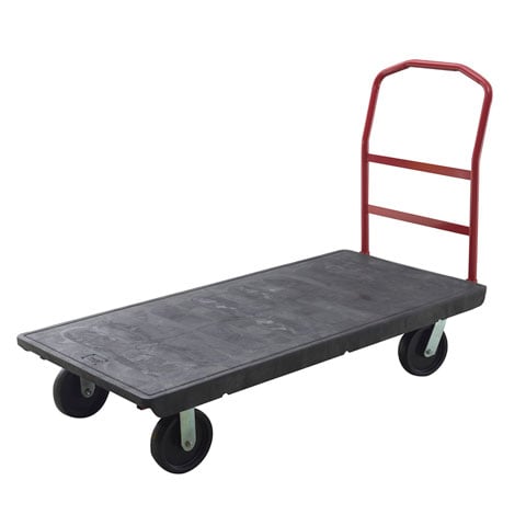 STRUCTURAL FOAM PLATFORM CART / GOODS TROLLEY