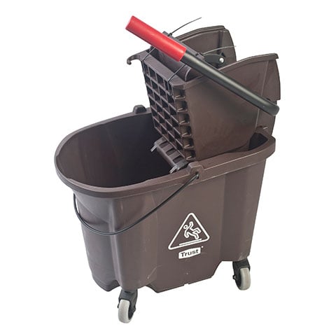 MOP BUCKET with SIDE PRESS WRINGER COMBO