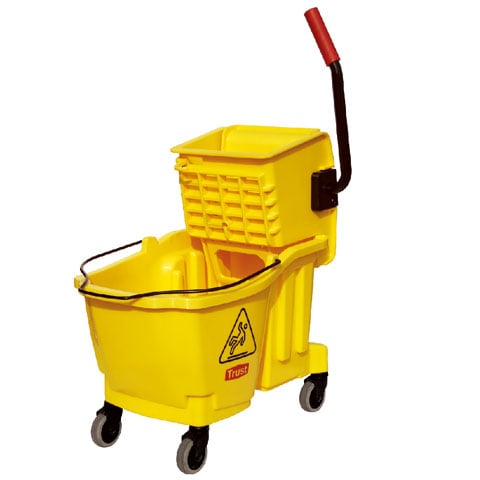 MOP BUCKET with SIDE PRESS WRINGER COMBO