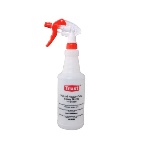 ROUND PLASTIC SPRAY BOTTLE withTRIGGER