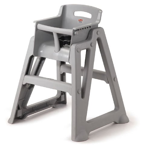 BABY CHAIR w/o WHEELS, L63.6xW58.3xH76.8cm, PLATINUM, KID & COOL, TRUST