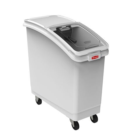 INGREDIENT BIN with SLIDING LID & SCOOP HOOK