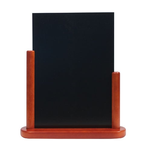 ELEGANT RUBBER WOOD TABLE CHALK BOARD