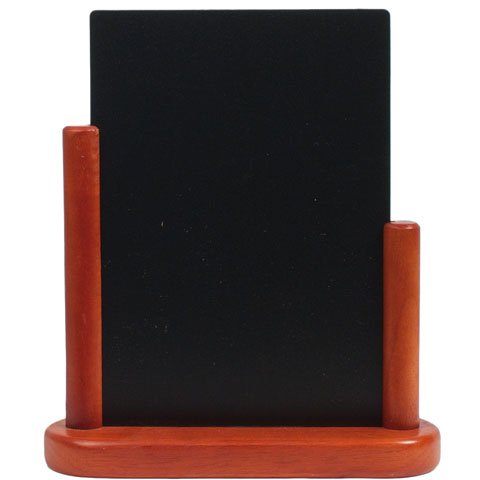 ELEGANT RUBBER WOOD TABLE CHALK BOARD