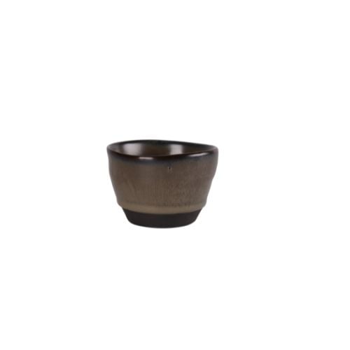 Porcelain Cup Ø8.5xH6cm, 200ml, Brown