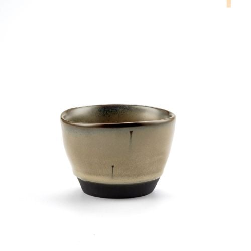 Porcelain Cup Ø8.5xH6cm, 200ml, Khaki Yellow