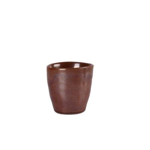 Porcelain Cup Ø8.5xH8.5cm, 250ml, Rusty Red