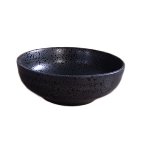 STONEWARE NOODLE BOWL Ø20.5xH9.3cm, SLATE BLACK