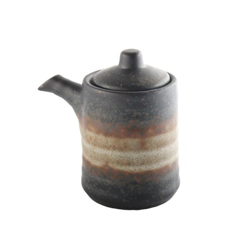 STONEWARE JAP SAUCE BOTTLE