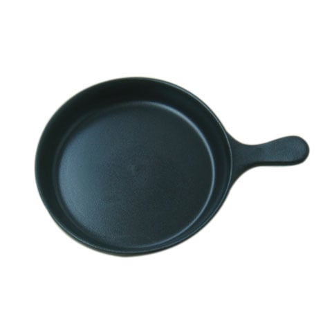 STONEWARE PAN L21.5xW30xH4cm, BLACK