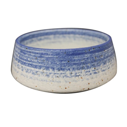 PORC DISPLAY BOWL Ø10.5xH6cm, BLUE