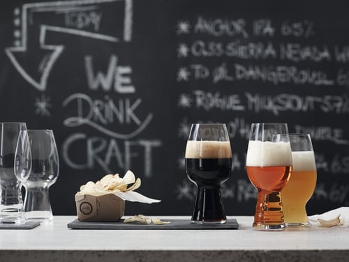Spiegelau Craft Beer Glasses Set Of 4 Stout Glass 600ml-20.3Oz