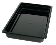 Cambro Food Pan 1/1 Size, 2.5", Black