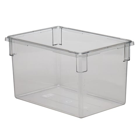 Cambro Polycarbonate Food Storage Box L66xW45.7xH38.1cm / L26xW18xH15", 83.3L / 22Gal, Clear, Camwear®