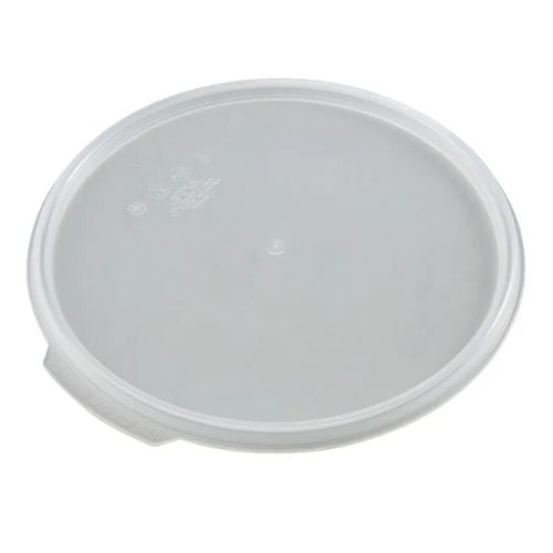 Cambro Polypropylene Round Tight Lid With Seal For 5.7L, 7.6L / 6Gal, 8Gal Round Storage Container Ø22.4cm / Ø8.8", Translucent