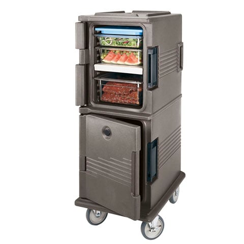 Cambro Camcart 60Qt Cap, Granite Gray