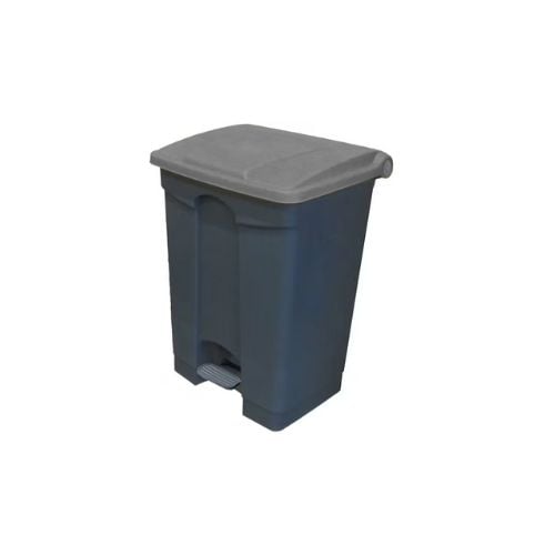Cambro Step-On Container / Pedal Bin With Lid L50xW41.9xH70.9cm, 68L, Grey