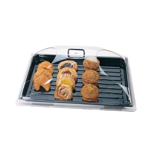 Cambro Display Dome Cover 12x20", With 2 Ends Cut, Clear