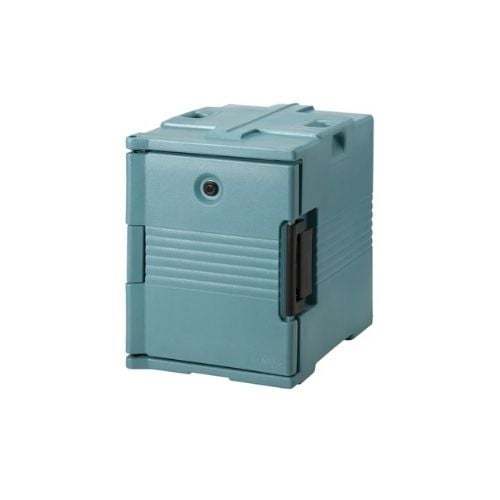 Cambro 1-Compartment Heated Ultra Pan Carrier L67xW46xH63cm, 220V, 50/60Hz, 265W, UK Plug, Slate Blue