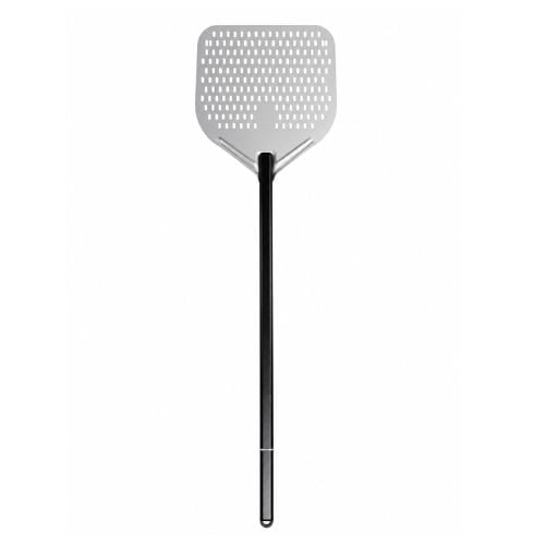 Aluminium Rectangle Perforated Pizza Peel L35.5xW40.5xH150cm