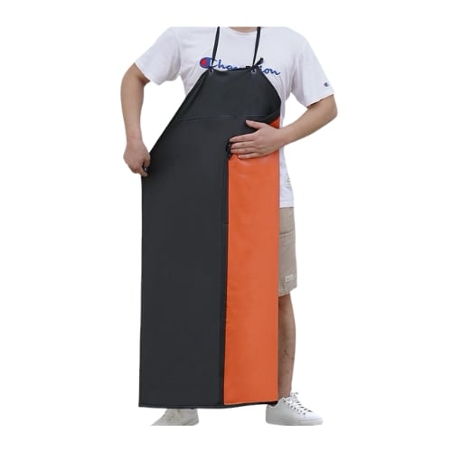 PVC Apron L110xW81cm, Black