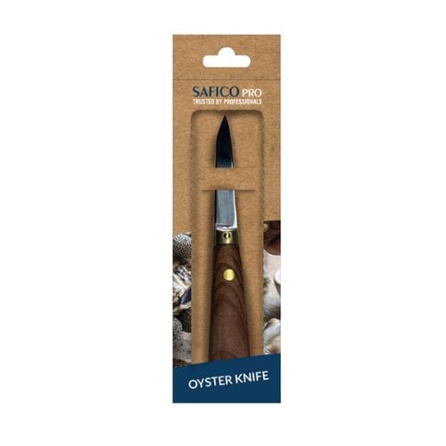 Safico Pro Stainless Steel Oyster Knife With Wood Handle L16xW2.5cm