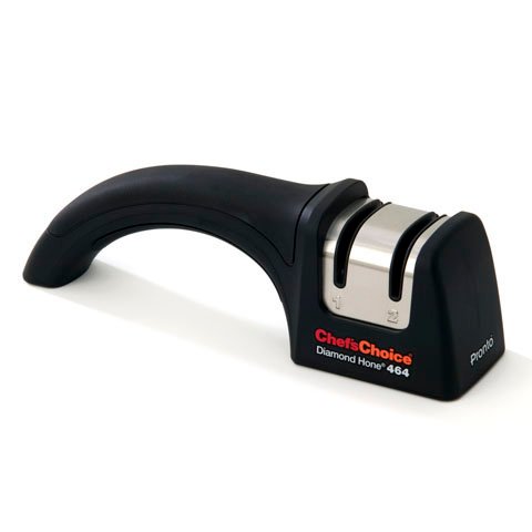 Chef's Choice Manual 2-Stage Diamond Knife Sharpener For Straight & Serrated Knives #464