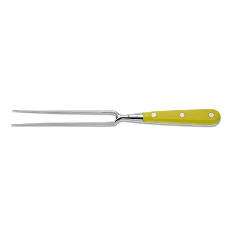 Giesser Claw Fork 18cm With Forged Straight Tines, POM Handle Yellow