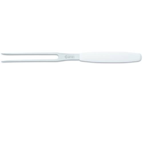 Giesser Sausage Fork 13cm, Handle White