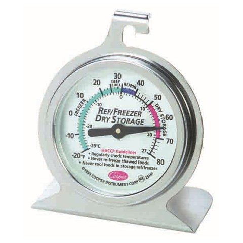 Cooper-Atkins® 25HP-01-1 Refrigerator and Freezer Thermometer
