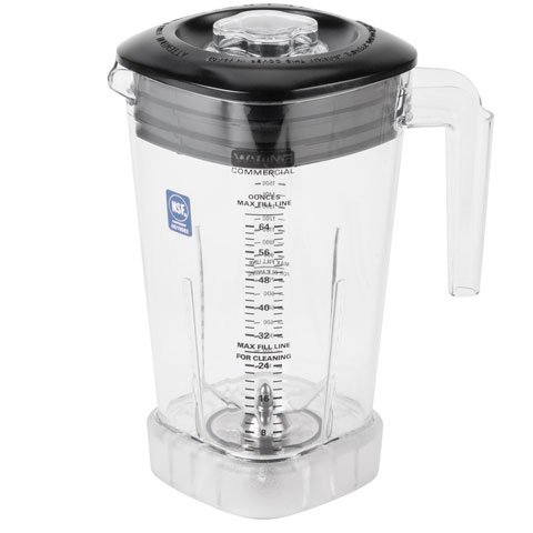 ACCS, BPA-FREE STACKABLE CONTAINER WITH BLENDING ASSEMBLY & LID for MX SERIES, 2L, WARING