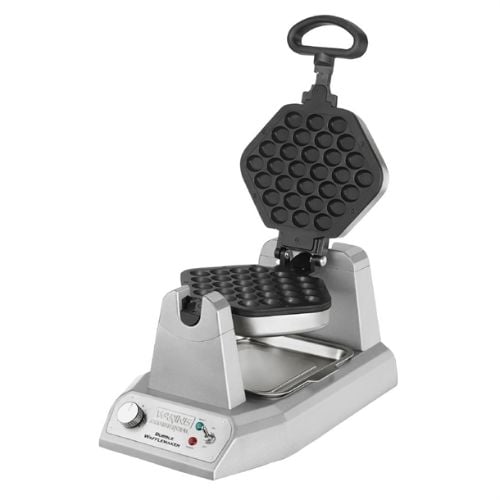 Waring Heavy Duty Mini Belgian Waffle Machine L33.6xD46.35xH28.57cm, 60Hz, 220V-240V, 1200W, Uk Plug