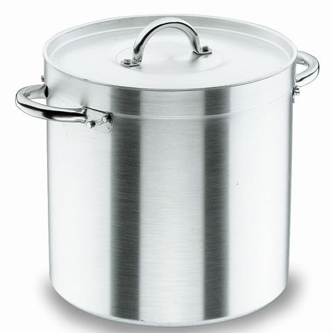 Lacor Chef Aluminium Aluminium Stock Pot With Lid Ø60xH60cm, 170L