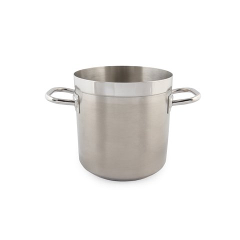 Lacor Chef Luxe 18-10 Stainless Steel Stock Pot (Without Lid) Induction Usable Ø40xH40cm, 50L