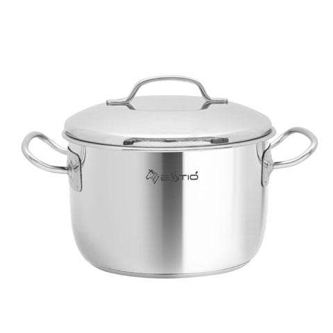 Zebra Stainless Steel Sauce Pot With Lid 24cm,Estio Pro II