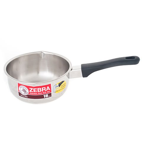 Zebra Stainless Steel Sauce Pan Without Lid 16cm
