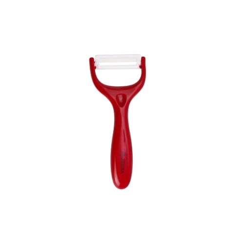 Zebra Y-Ceramic Peeler , Red, Together