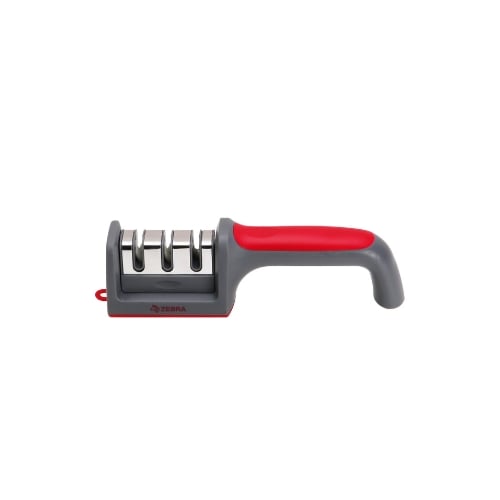 Zebra Handheld Sharpener, Red, Together