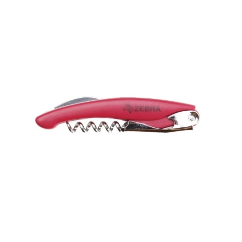 Zebra Multifunctional Bottle Opener, Red, Together