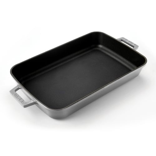 Lava Cast Iron Rectangle Roasting Dish 26x40cm,5L, Grey