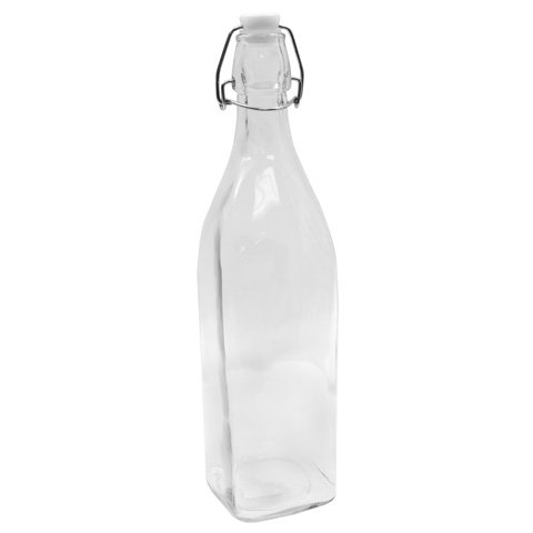 Tablecraft Resealable Prima Glass Bottle 34oz